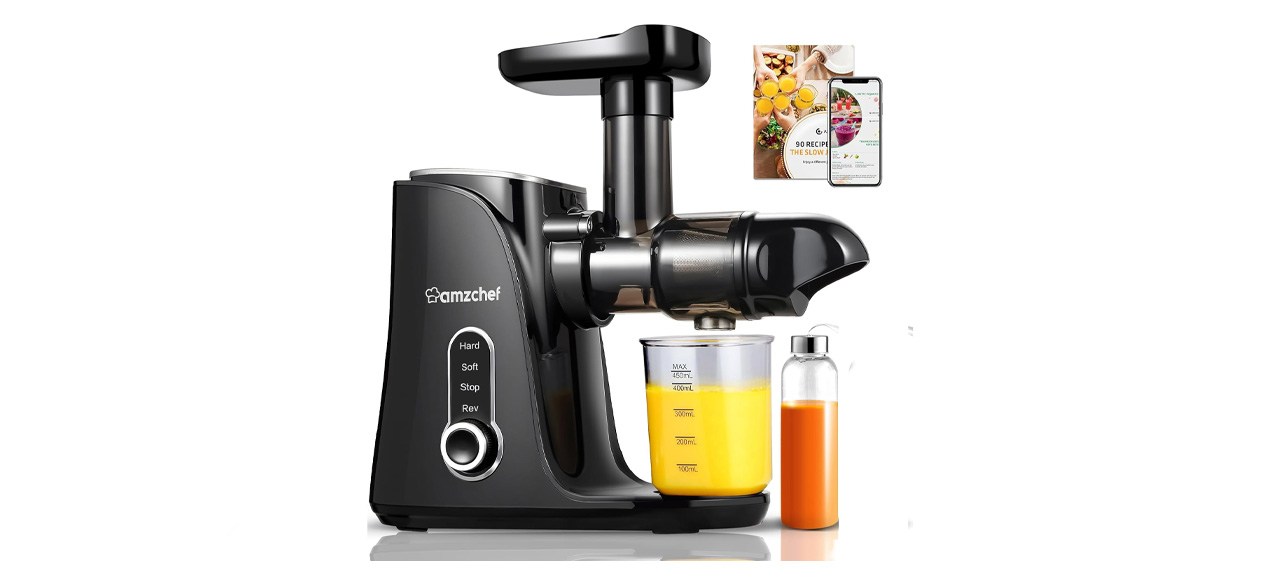 AMZCHEF Cold Press Juicer with LED Display