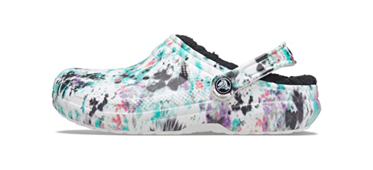 Crocs Unisex Adult Classic Tie-Dye Lined Clogs