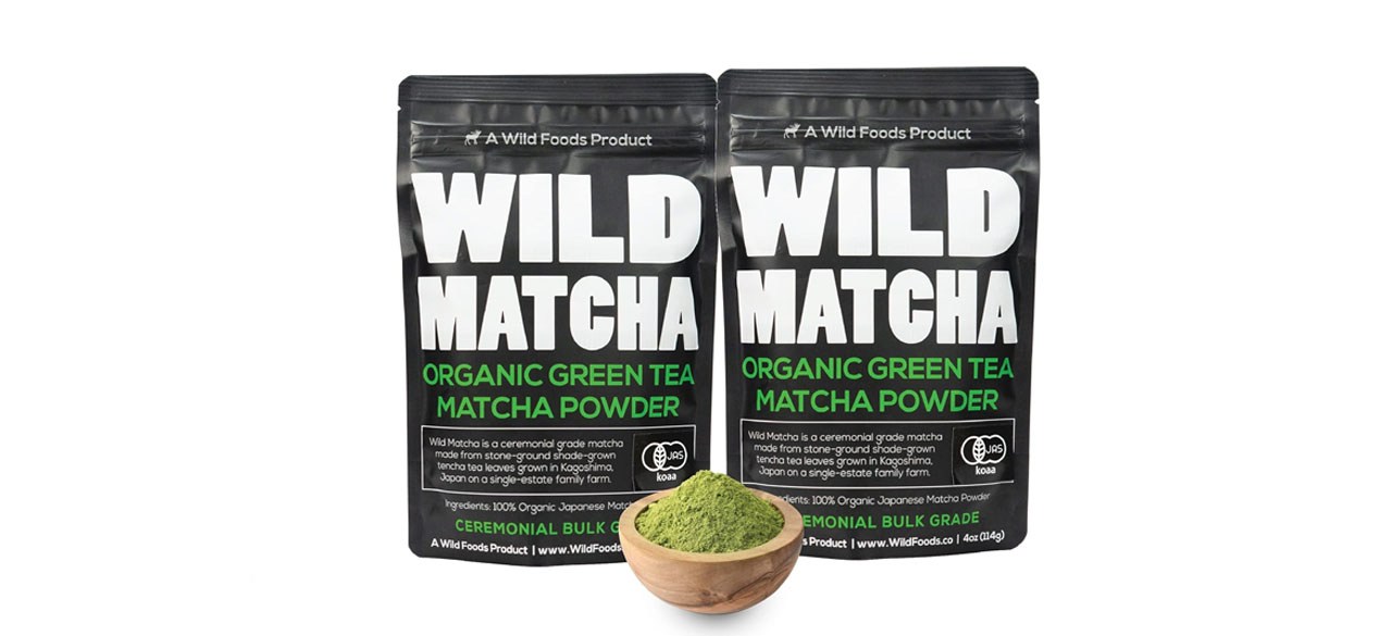 Wild Matcha Organic Matcha Green Tea Powder