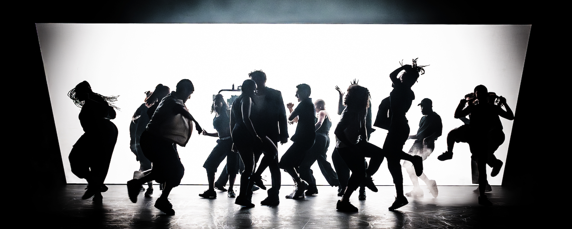 The ensemble in "Sunset Blvd." on Broadway at the St....