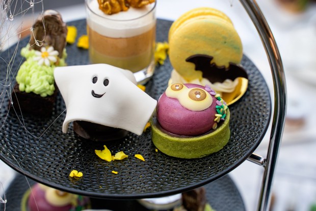 Spooky tea at The Ritz-Carlton, Chicago. (The Ritz-Carlton, Chicago)