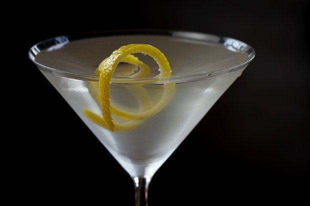 Vesper martini at Maxwells Trading. (E. Jason Wambsgans/Chicago Tribune)