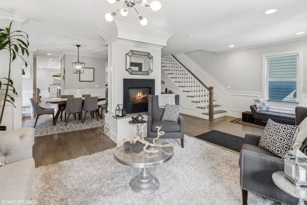 This six-bedroom, four-and-a-half-bath home in the Andersonville neighborhood recently went on the market for almost $1.9 million. (Mike Pickett/VHT)