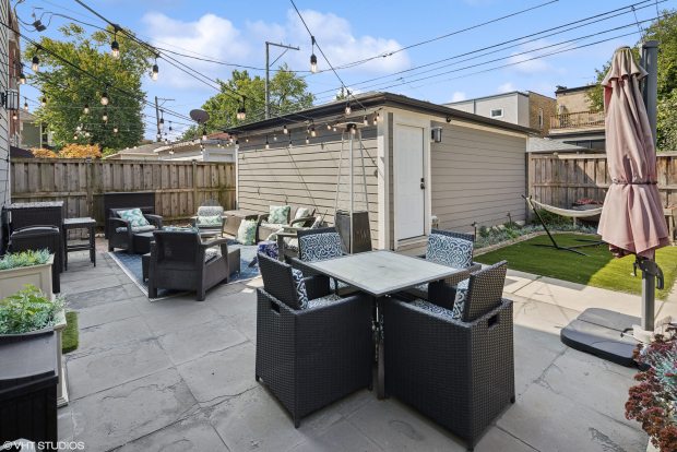 This six-bedroom, four-and-a-half-bath home in the Andersonville neighborhood recently went on the market for almost $1.9 million. (Mike Pickett/VHT)