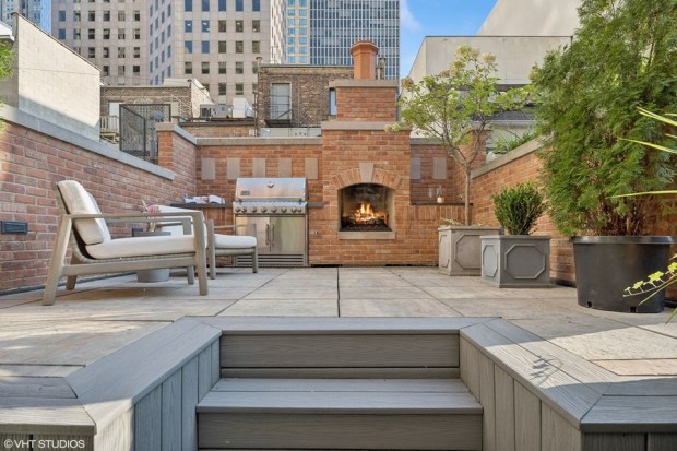 This four-bedroom, three-and-a-half-bath home in the Gold Coast neighborhood recently went on the market for $3.4 million. (Matt Driscoll)