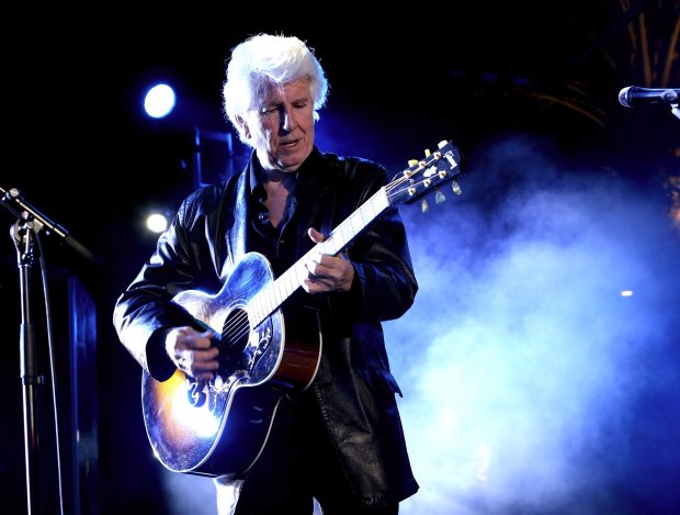 Graham Nash performs at the 2016 NAMM Show in Anaheim, California. He has upcoming concerts at the Cahn Auditorium in Evanston. (Jesse Grant/Getty)