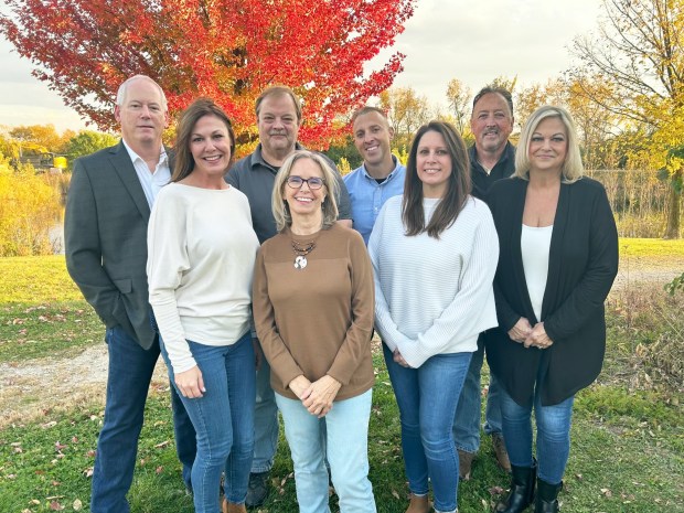 Members of the Homer Township Reset Party are Keith Gray, from left, Chris Sievers, John Robinson, Susanna Steilen, Don Melody, Sara Palermo, Ken Marcin and Tami O'Brien. (Party photo)