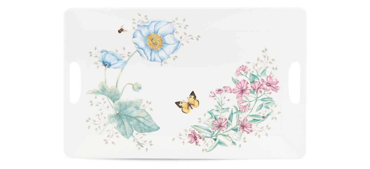 Lenox Butterfly Meadow Melamine Serving Tray