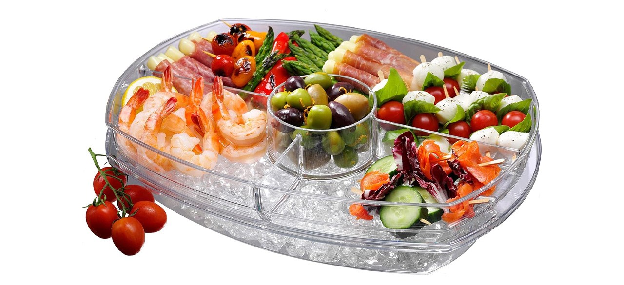 Prodyne Flip-Lid Appetizers on Ice Tray