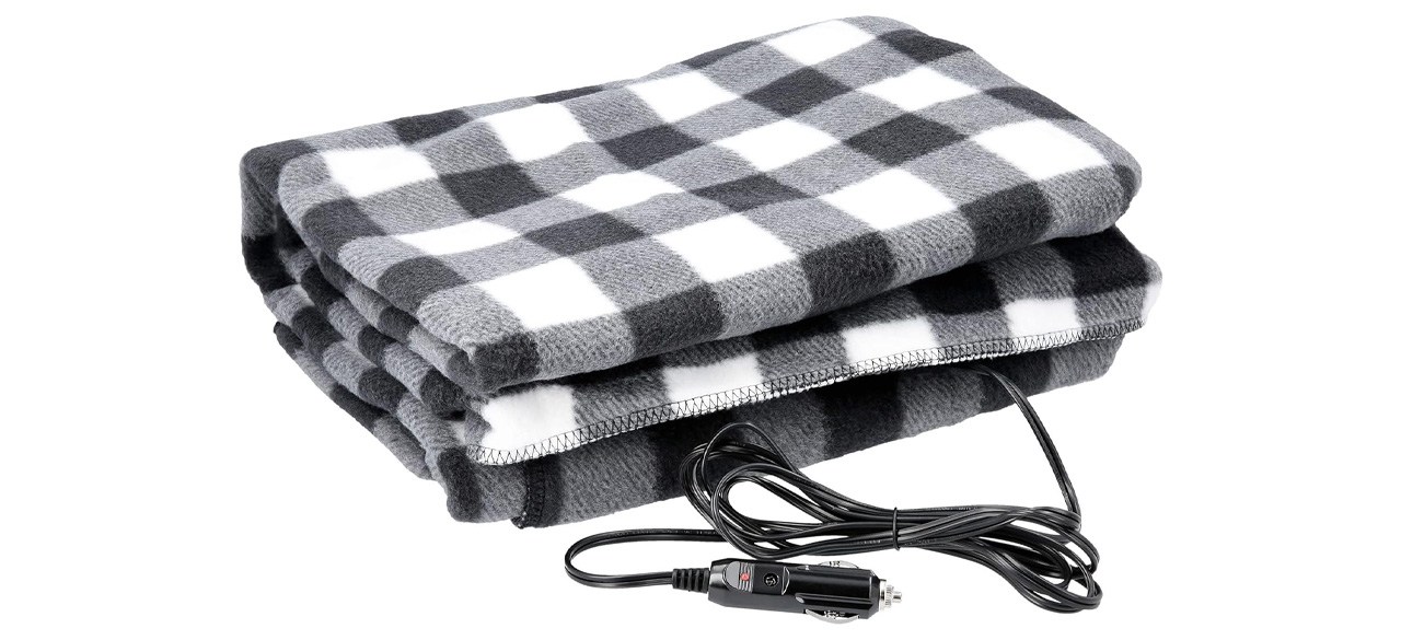 Stalwart 12V Heated Travel Blanket