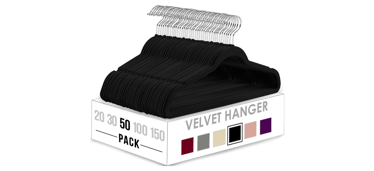 Utopia Home Velvet Hangers