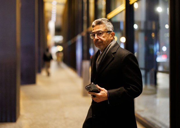 Former Chicago Ald. Daniel Solis leaves the Dirksen U.S. Courthouse on Nov. 21, 2024. (Armando L. Sanchez/Chicago Tribune)