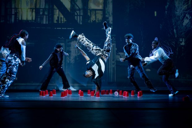 The touring show "The Hip Hop Nutcracker" is in Chicago at the CIBC Theatre. (Timothy Norris)