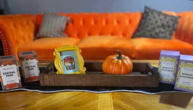 A couch similar to the one featured on the TV show "Friends" provides one of the seating areas at the Eastside Café Coffee and Wine Bar, which recently moved to a new location on Barrington Avenue in downtown East Dundee. (Eastside Café Coffee and Wine Bar)