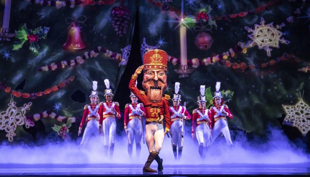 The Joffrey Ballet's annual holiday production of "The Nutcracker," with choreography by Christopher Wheeldon. (Todd Rosenberg)