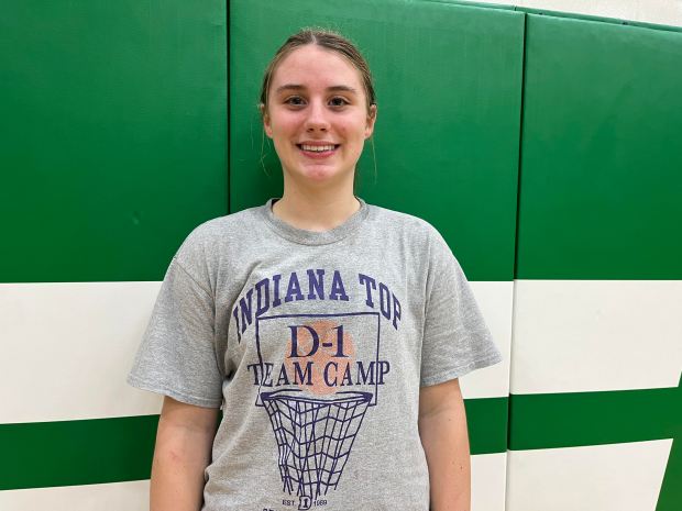 Valparaiso junior Lillian Barnes has been named the Duneland Athletic Conference MVP in each of her first two seasons. (Michael Osipoff/Post-Tribune)