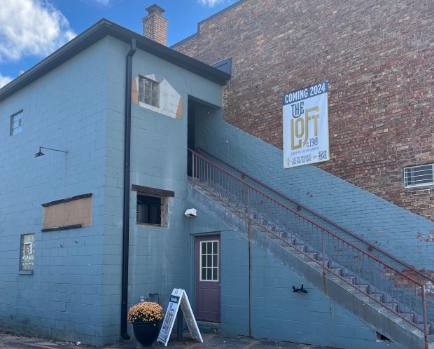 Owners of The Loft, 15 Ash St., in Frankfort, are renovating a 1949 second floor bowling alley to the modern era standards. (Michelle Mullins/Daily Southtown)