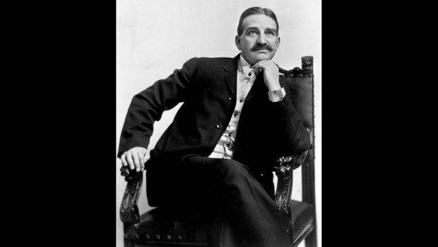 L. Frank Baum in Chicago, 1908.