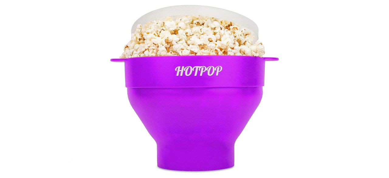 The Original HotPop Microwave Popcorn Popper