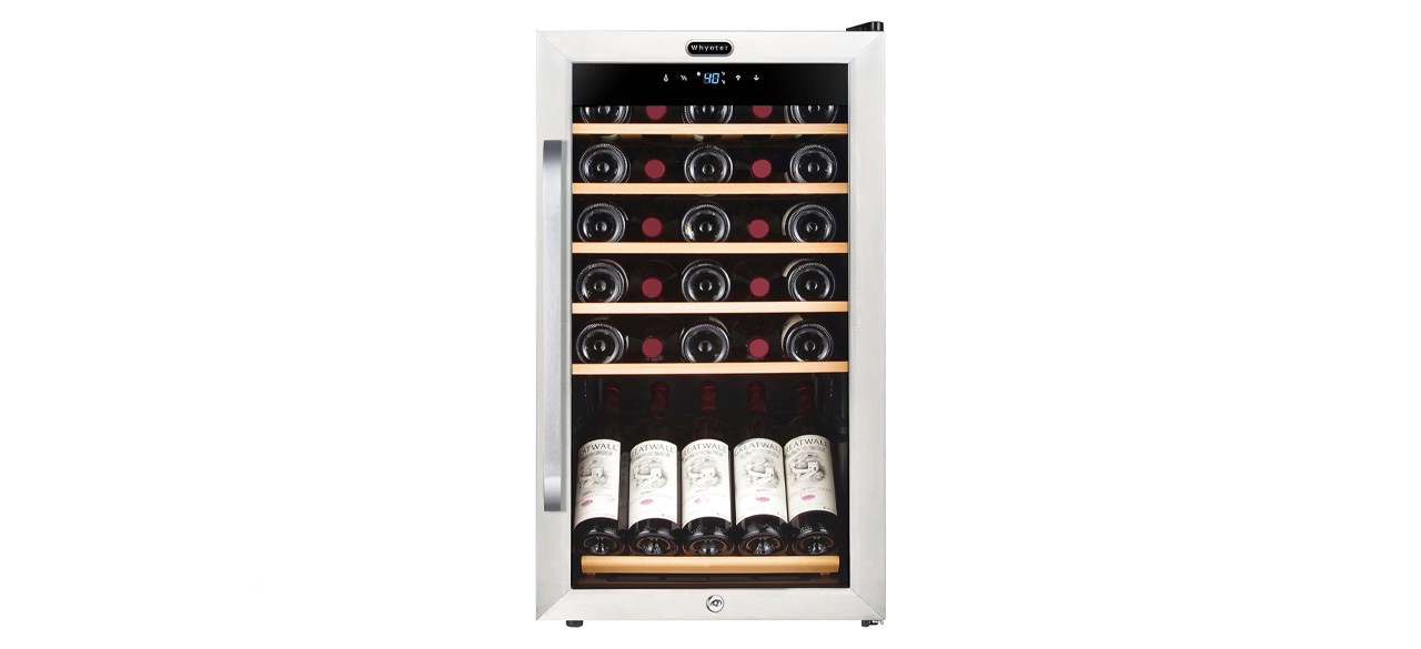 Whynter 34 Bottle Freestanding Wine Cooler