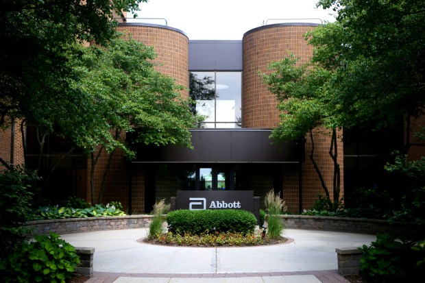 Abbott Laboratories in Abbott Park is seen on June 25, 2018. (Stacey Wescott/Chicago Tribune)