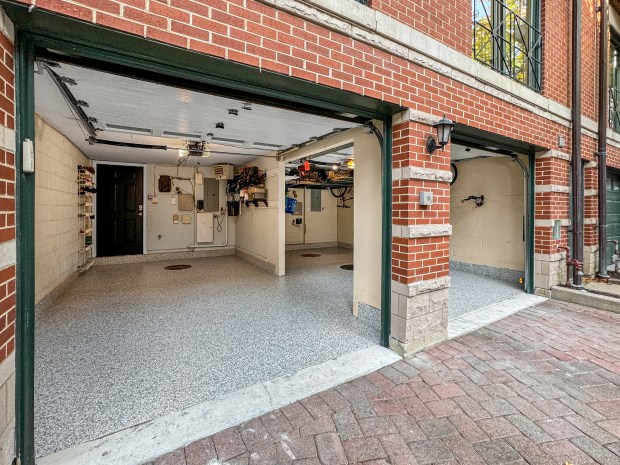 This combined five-bedroom, four-bathroom home in Lincoln Park recently went on the market for nearly $2 million. (Jennifer Ames)