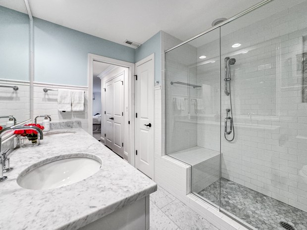 This combined five-bedroom, four-bathroom home in Lincoln Park recently went on the market for nearly $2 million. (Jennifer Ames)