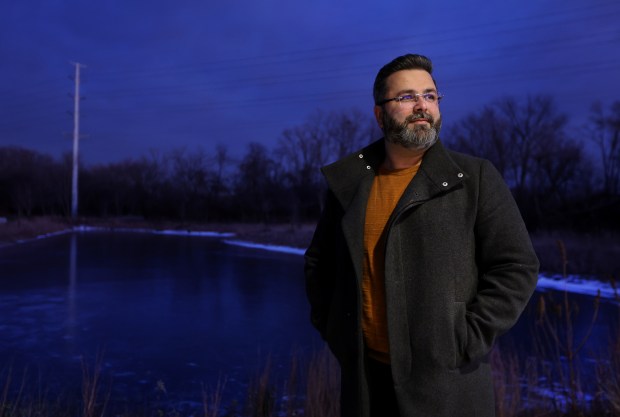 Haris Siddiqui, in Naperville on Dec. 5, 2024, voted for Green Party candidate Jill Stein in the Nov. 5 presidential election. (Chris Sweda/Chicago Tribune)