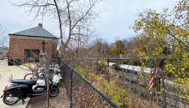 The Hubbard Woods station, 1065 Gage St., Winnetka, is located on Metra's Union Pacific North line.