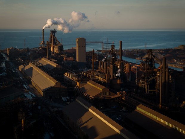 U.S. Steel Gary Works on Oct. 5, 2023. U.S. Steel will be acquired by the Japan-based Nippon Steel in a roughly $14.1 billion cash deal, the two companies announced on Monday.