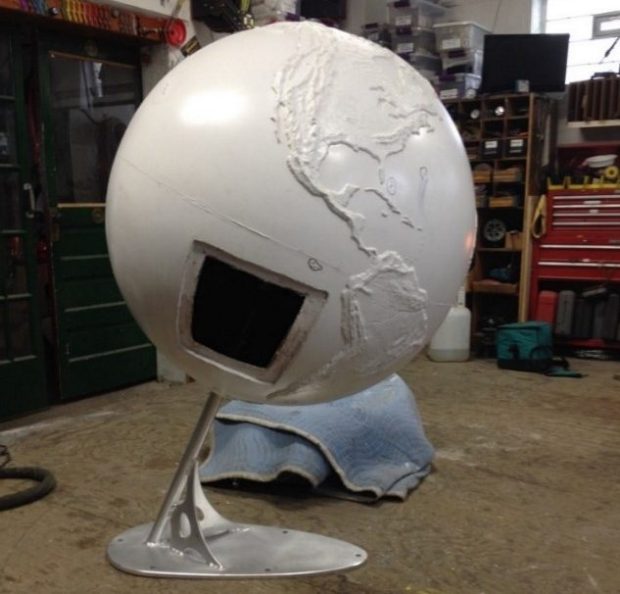 It's fitting that one of the sculptures featured in Habitat for Humanity of Northern Fox Valley's art initiative is of a globe. It sends an Earth-friendly message that's in line with its planned 28-home affordable housing Net Zero neighborhood, Carter Crossing in Carpentersville, officials said. (Habitat for Humanity of Northern Fox Valley)