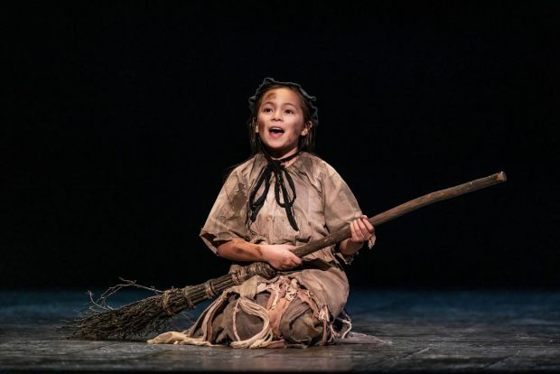 Naperville resident Emerson "Emmy" Mae Chan plays Little Cosette in the touring Broadway production of "Les Misérables," which starts a three-week run in Chicago this week. (Matthew Murphy)