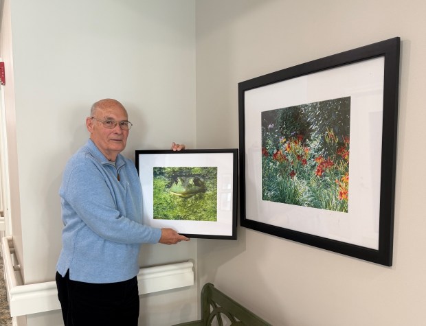 David Boxell, a resident of King-Bruwaert House, is an accomplished photographer whose stunning artwork is displayed throughout the halls of the senior living community in Burr Ridge. (King-Bruwaert House)