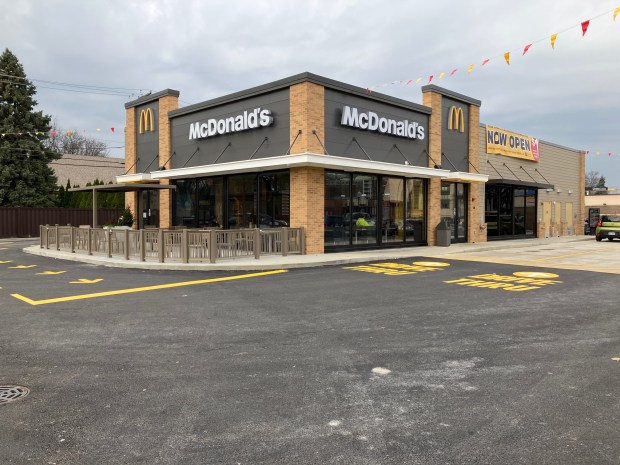 A newly remodeled McDonald's along La Grange Road in La Grange reopened in Nov.. (Hank Beckman/Pioneer Press)