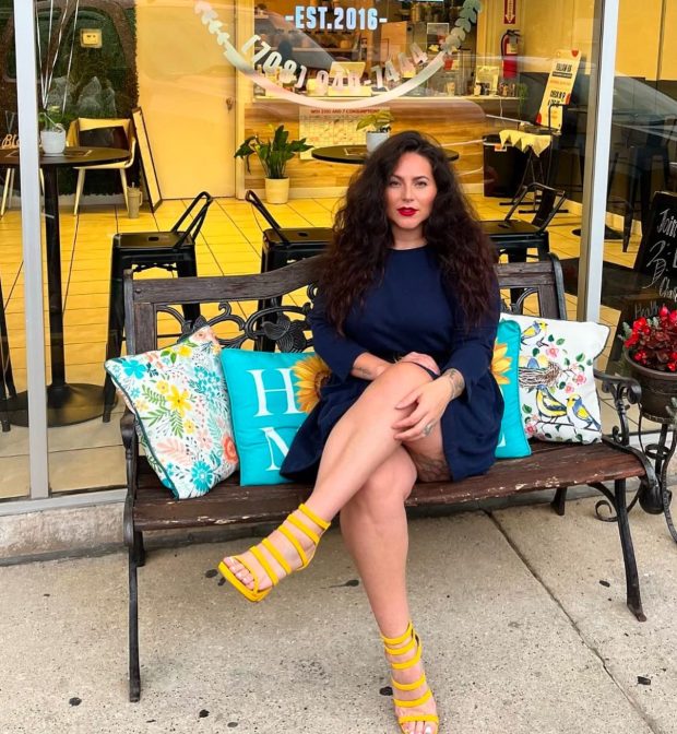 Lizbeth Guzman-Fonseca in front of her Fonseca Nutrition store in Lansing. With the help of her mother, Guzman-Fonseca has opened four locations in the last 14 years. (Lizbeth Guzman-Fonseca)