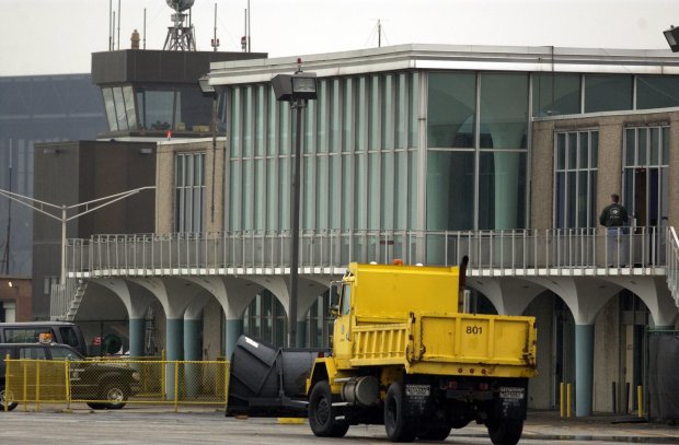 Chicago's Meigs Field is seen on April 5, 2003.