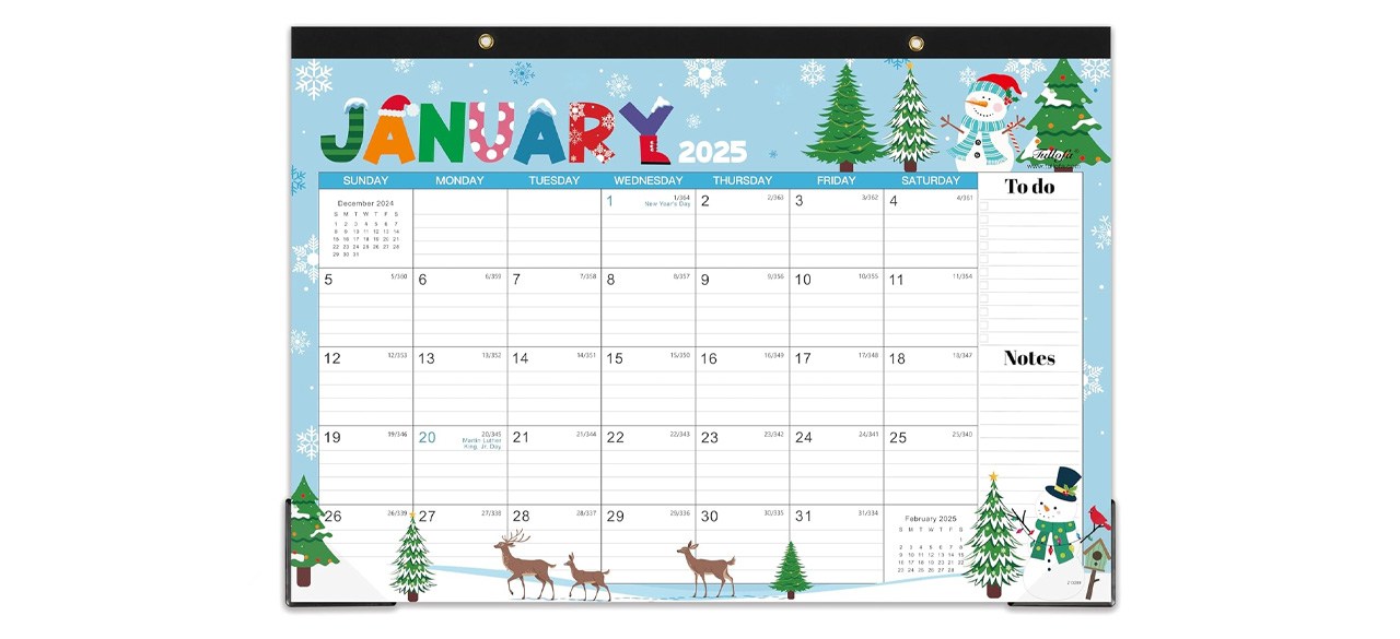 Tullofa 2025 Desk Calendar