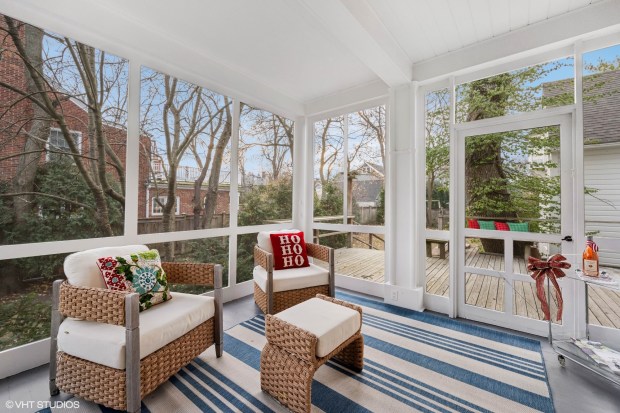 This four-bedroom Victorian house at 326 Ridge Ave. in Winnetka has a two-story coach house as well as a walk-up attic and an unfinished basement. (Petr Poliak, VHT)