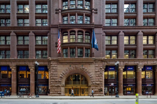 Burnham & Root's Rookery Building, 209 S. LaSalle St., Tuesday, July 11, 2017. (Brian Cassella/Chicago Tribune)