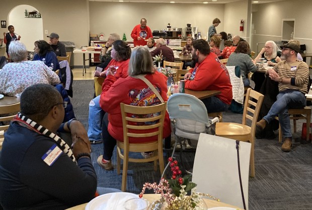 More than 50 people came to celebrate. (Steve Sadin/For the Lake County News-Sun)