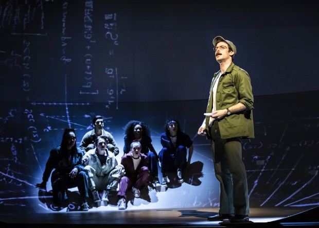 The North American premiere of the musical "42 Balloons," here in an earlier British production, will have a summer run at Chicago Shakespeare Theater. (Pamela Raith)