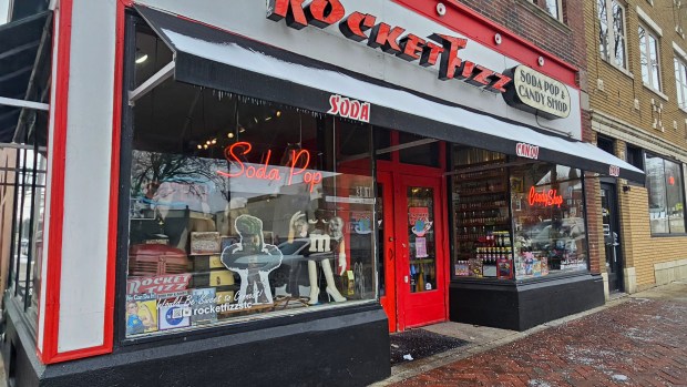 Rocket Fizz is located at 301 W. Main St. in downtown St. Charles. (David Sharos / For The Beacon-News)