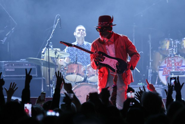 Toronzo Cannon opens for Bill Murray and His Blood Brothers at Thalia Hall Friday, Jan. 3, 2025, in Chicago. (John J. Kim/Chicago Tribune)