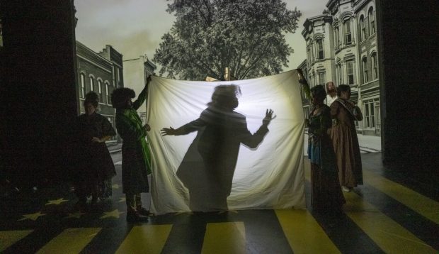 "The Scarecrow" is inspired by the story of "The Wizard of Oz" and was created by Texas puppeteer Anthony Michael Stokes. It will be performed in Chicago at the DuSable Black History Museum and Education Center Jan. 24-26. (Richard Termine)