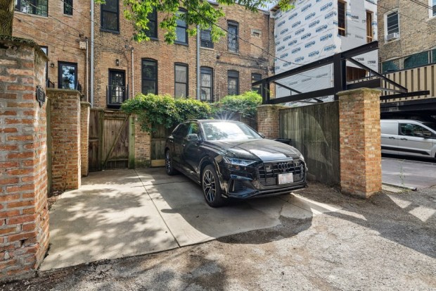 This three-bedroom, three-bathroom rowhome in Lincoln Park recently went on the market for nearly $1.4 million. (VHT Studios)