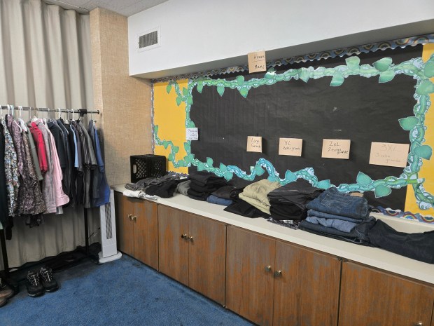 First Congregational Church's clothing closet will be open from 9 to 10:30 a.m. Saturday, Jan. 18. The church is located at 256 E. Chicago St. in Elgin. (Gloria Casas/The Courier-News)