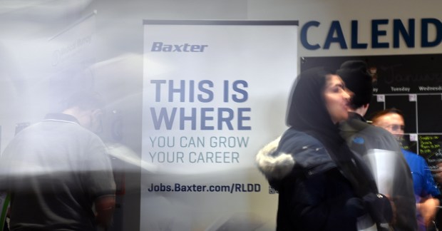 This is where you can grow your career. Taken at the ninth annual Engineering and Technology Career Fair on Jan. 10, 2025 at the College of Lake County (CLC) Grayslake Campus. (Karie Angell Luc/Lake County News-Sun)