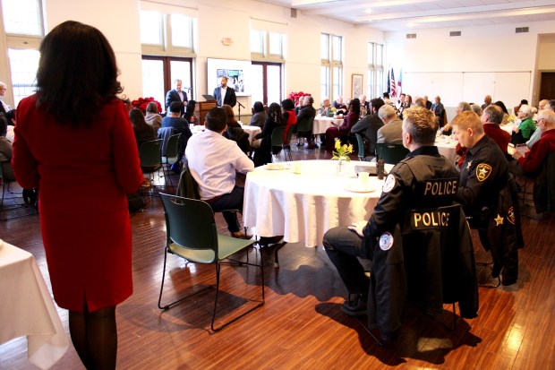 The 2nd Annual Martin Luther King Ecumenical Prayer Breakfast, presented by the Church of the Holy Spirit and the Lake Forest/Lake Bluff Ministerium, Friday morning, Jan.17, 2025. (Gina Grillo/ for the Pioneer Press)