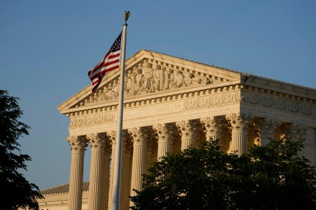 File - The Supreme Court is seen on Friday, April 21, 2023, in Washington. The Supreme Court will again wade into the fractious issue of abortion when it hears arguments Tuesday, March 26, 2024, over mifepristone, a medication used in the most common way to end a pregnancy, for a case with profound implications for millions of women no matter where they live in America and, perhaps, the race for the White House. (AP Photo/Alex Brandon, File)