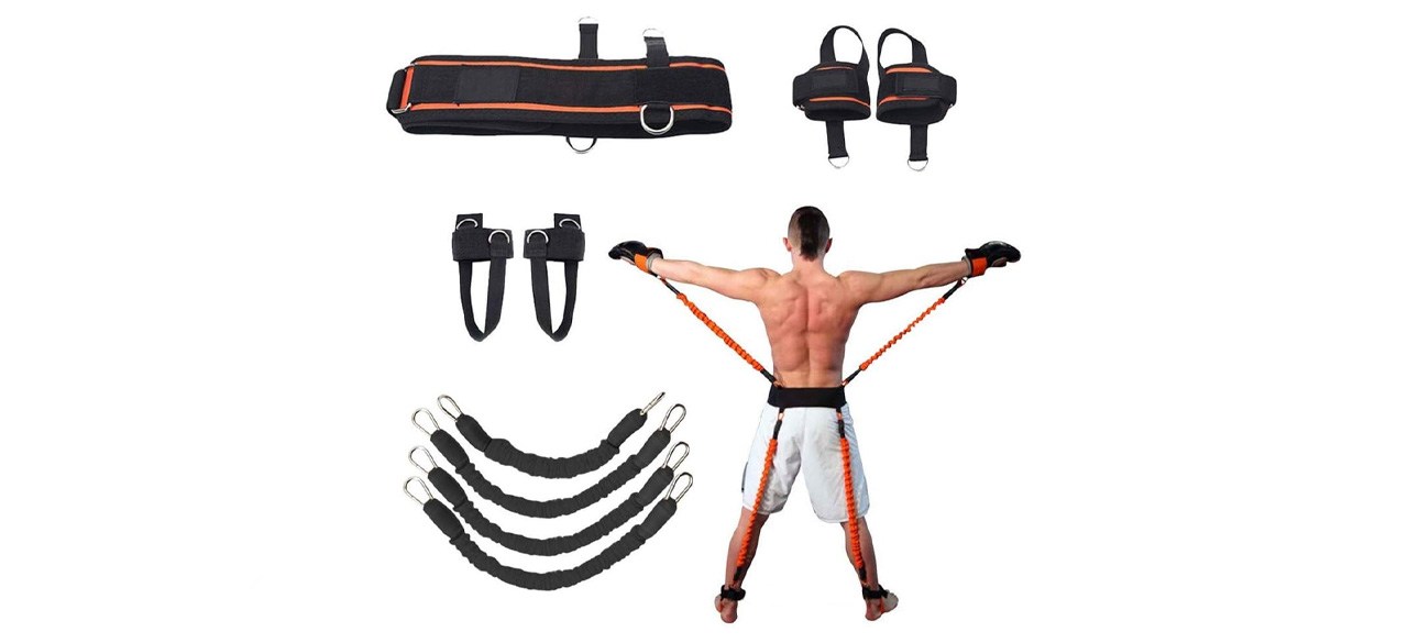 Sunsign Speed and Agility Resistance Bands Trainer